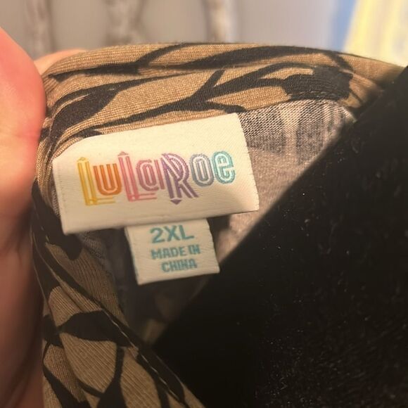 Lularoe 2Xl long button down cardigan  E - Picture 8 of 10